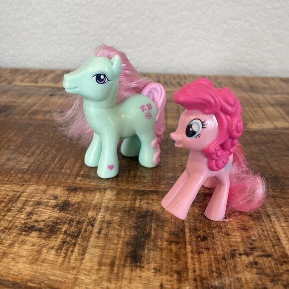 My Little Pony Figures 3” Collectible Toy Fast Food Minty Butterscotch Coco Pie - Picture 4 of 9